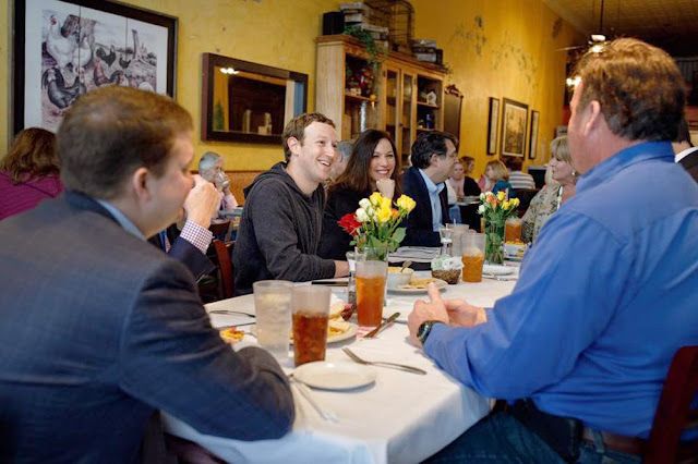 Meeting Facebook CEO Mark Zuckerberg